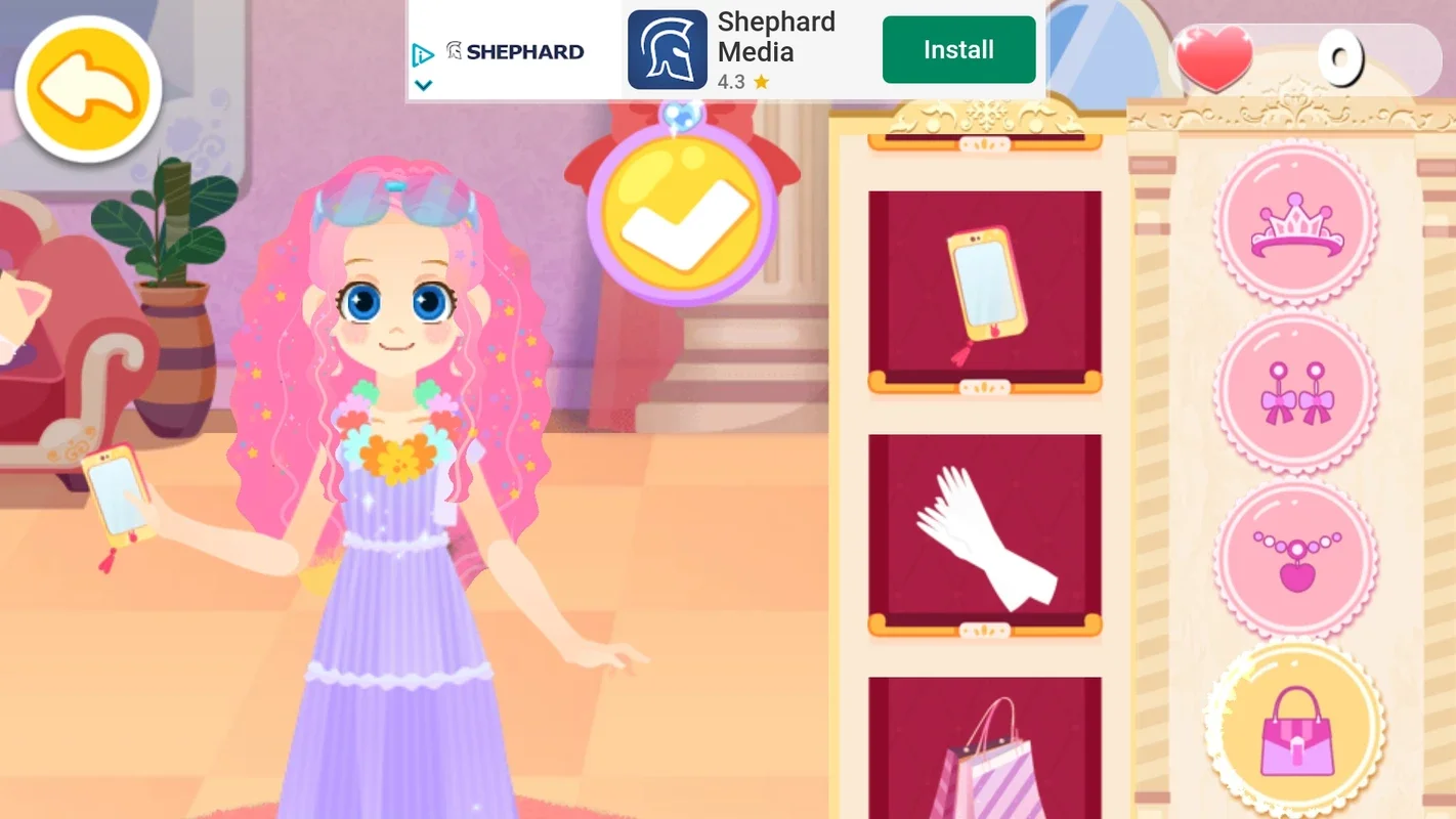 Little Panda: Princess Makeup for Android - Create Princess Looks