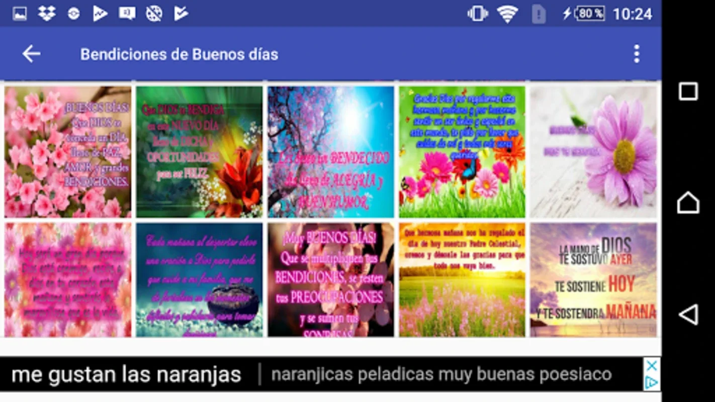 Bendiciones de Buenos Días y de Buenas Noches for Android - Enhance Spiritual Connection