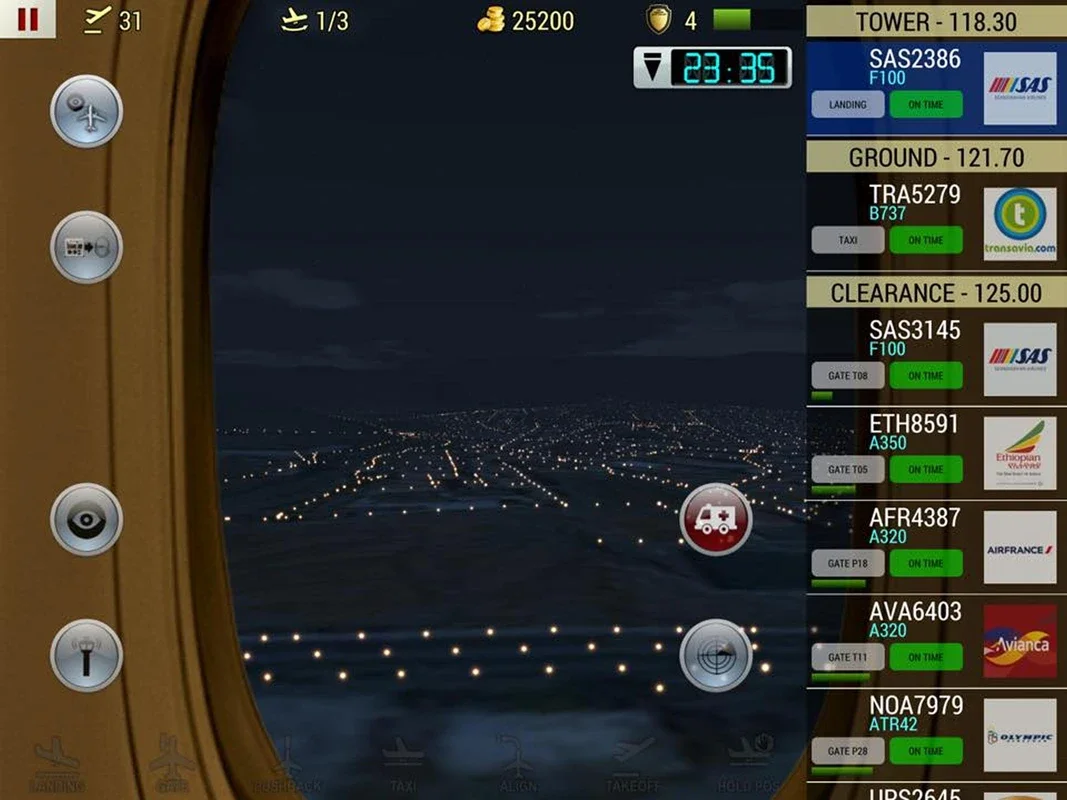 Unmatched Air Traffic Control for Android - Engaging Simulator