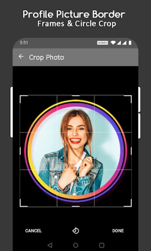 Profile Picture Border for Android - Download the APK from AppHuts