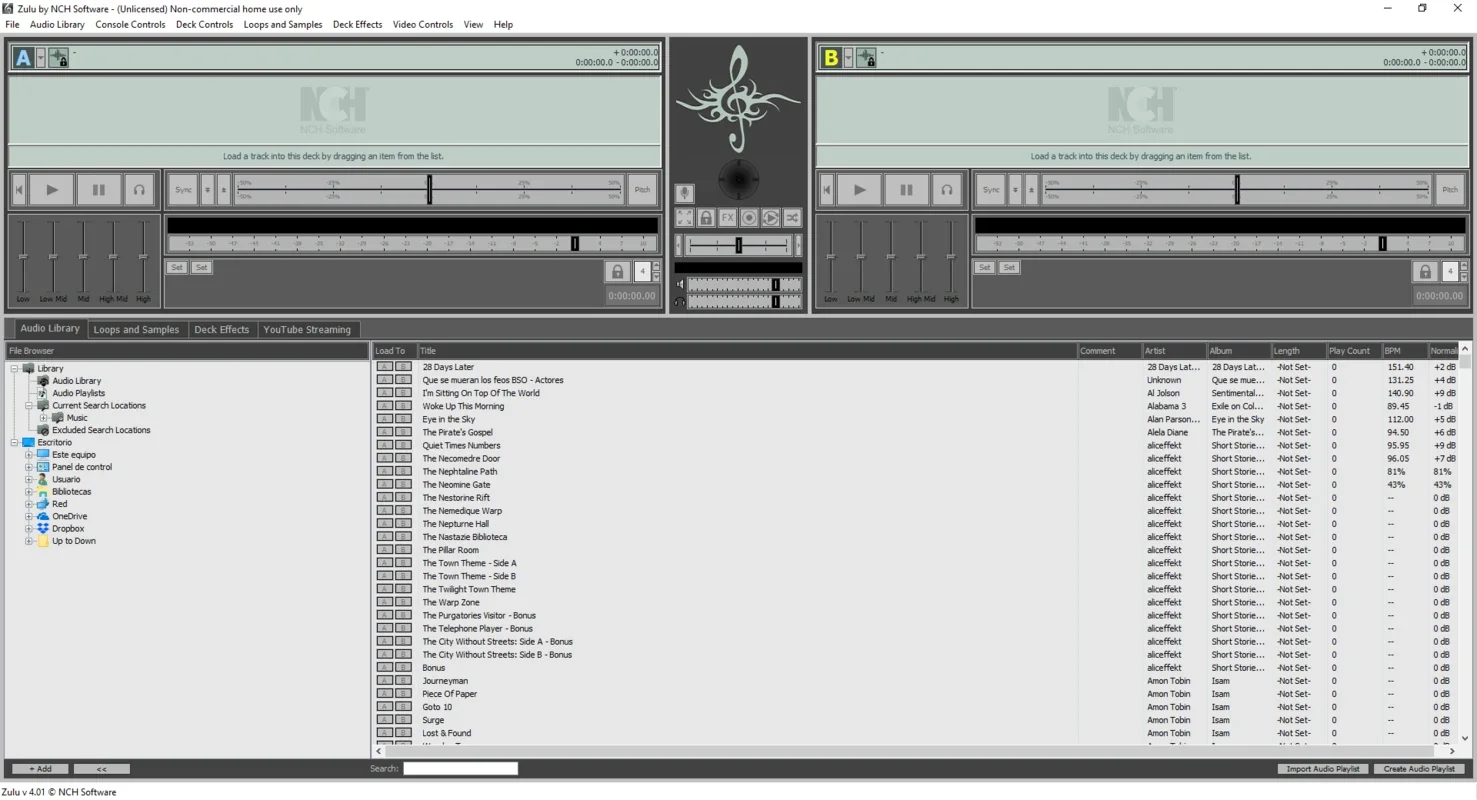 Zulu Master Edition: Professional DJ Software for Windows