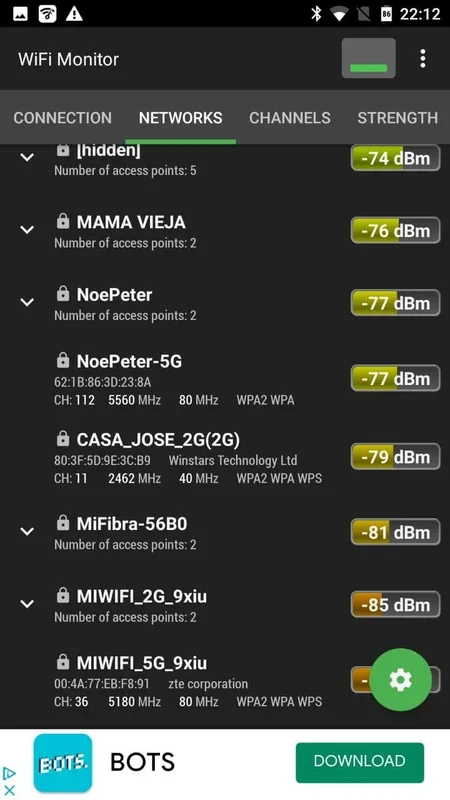 WiFi Monitor for Android - Analyze Your Wi-Fi Network