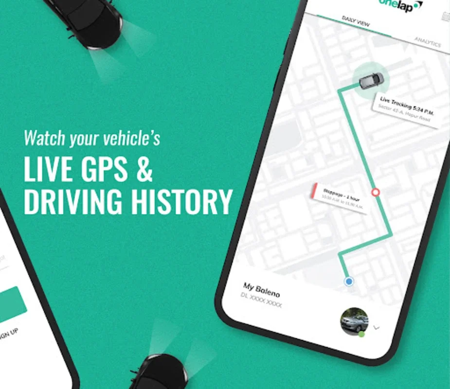 Onelap for Android - Advanced Vehicle Tracking and Management