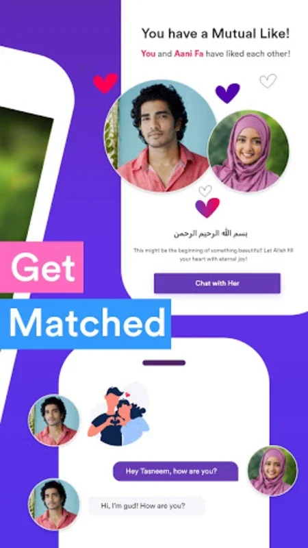 Indonesian Muslimmatch App for Android - Serious Muslim Matchmaking