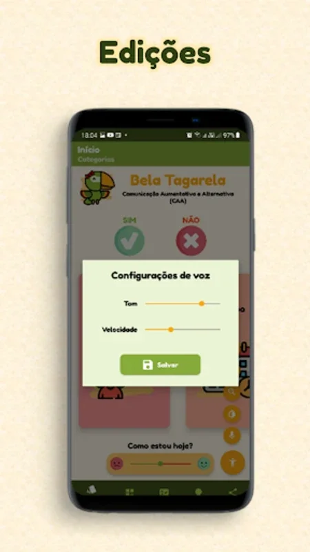 Bela Tagarela - Tecnologia Assistiva for Android: Empowering Communication