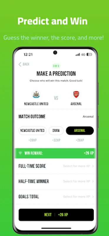 Hajem for Android - Engaging Sports Prediction App