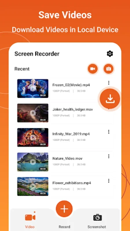 Screen Recorder-Phone Recorder for Android: Effortless HD Recording