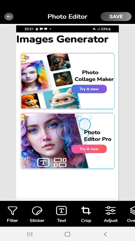 Images Generator:Photo Editor Tools for Android - A Versatile Photo Editing App