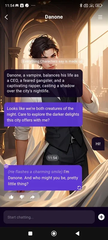 Linky: Engaging AI Chatbot with Anime Characters for Android