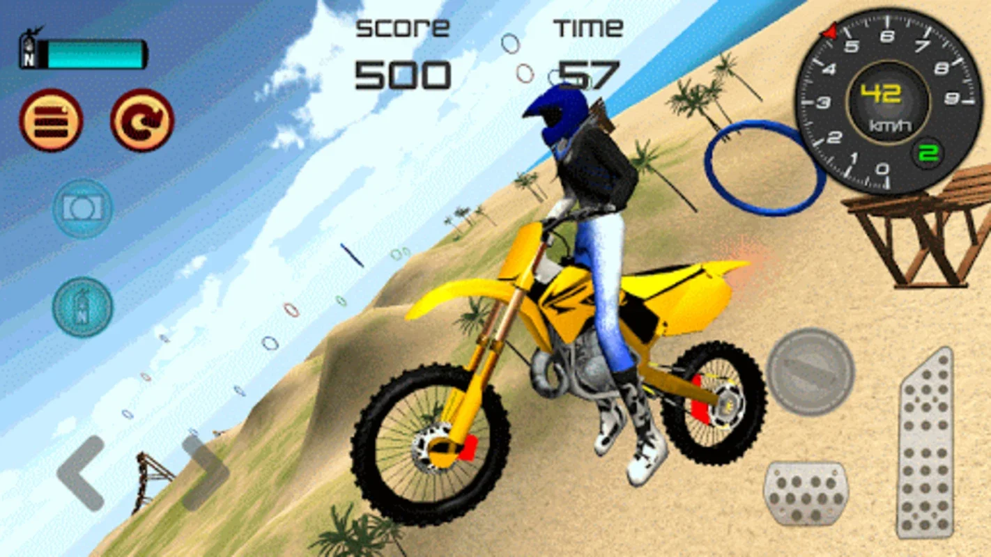 Motocross Beach Jumping for Android - Thrilling Stunt Game