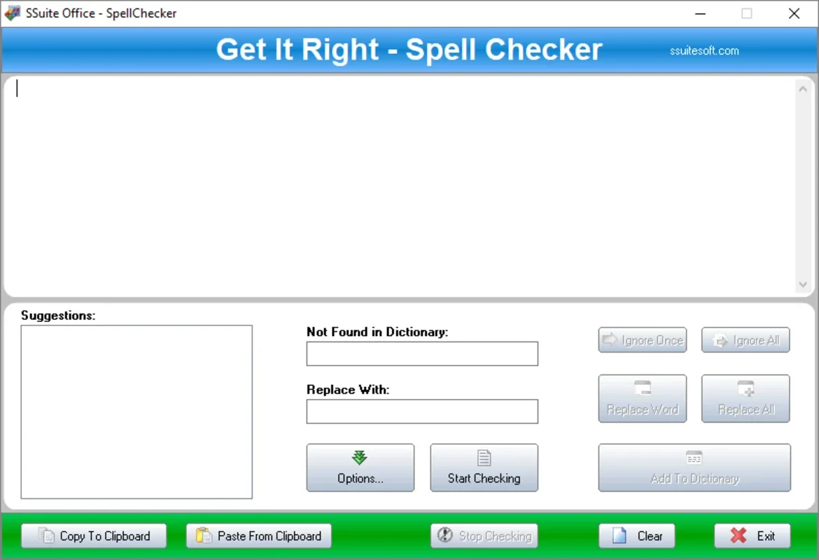 SSuite Spell Checker for Windows: Efficient Spelling Check