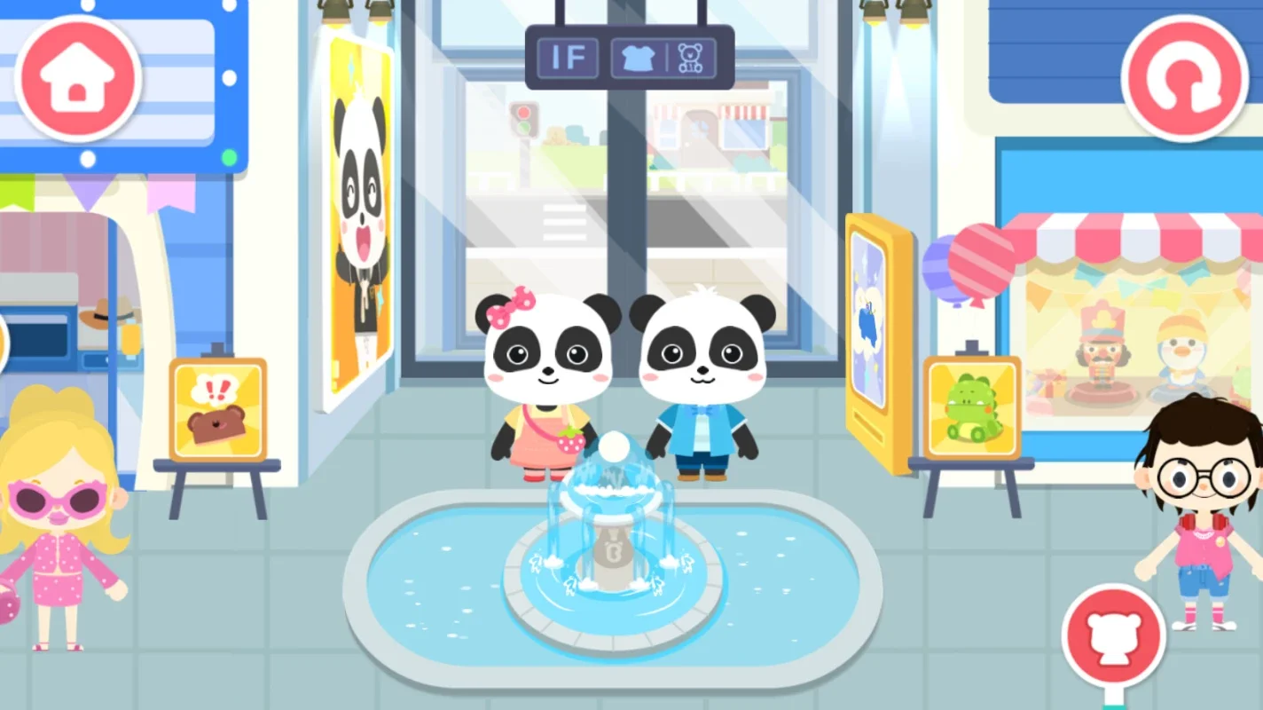 Little Panda's Town: Mall for Android - Engaging Virtual Experience