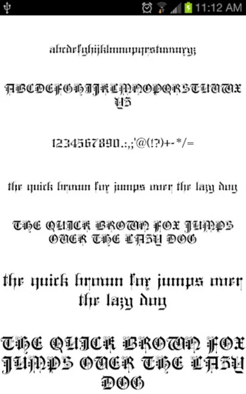 Old English Fonts for Android: Transform Text with Style