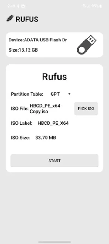 Rufus (Unofficial) for Android: Simplify Bootable USB Creation