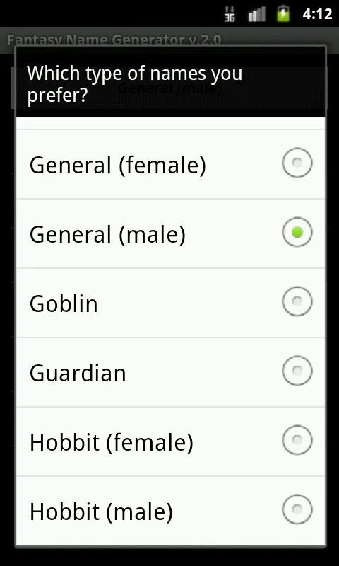 Fantasy Name Generator for Android - Unleash Your Creativity