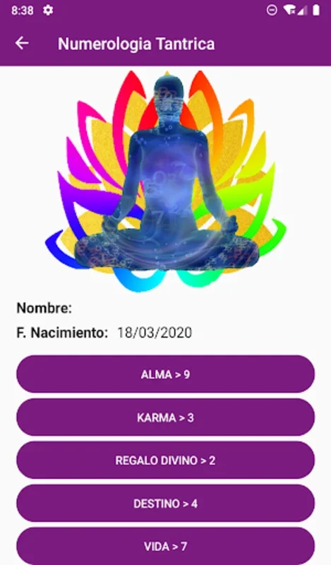 Numerología y ColorTest Litte for Android - Unlock Life Patterns