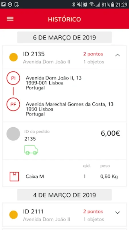 CTT Now for Android: Swift Deliveries in Greater Lisbon