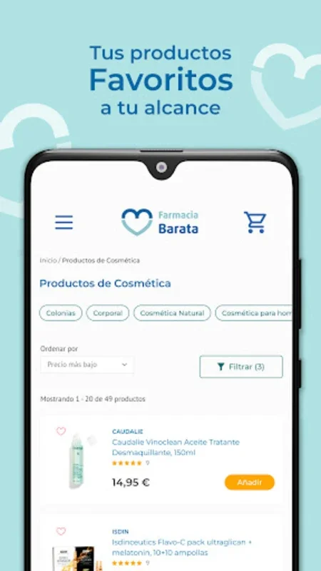 Farmaciabarata for Android - Exclusive Discounts on Top Brands