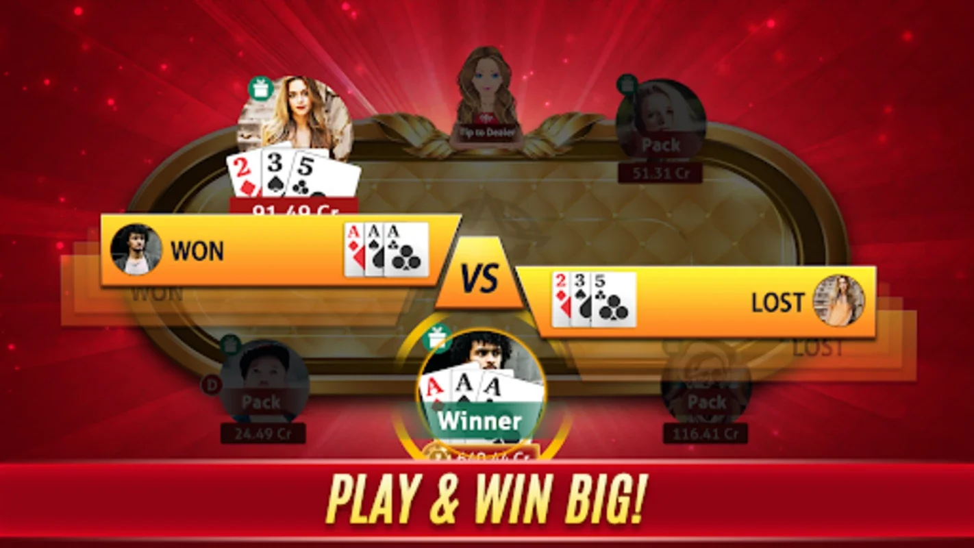 Teen Patti: Thrilling Online Multiplayer Card Game for Android