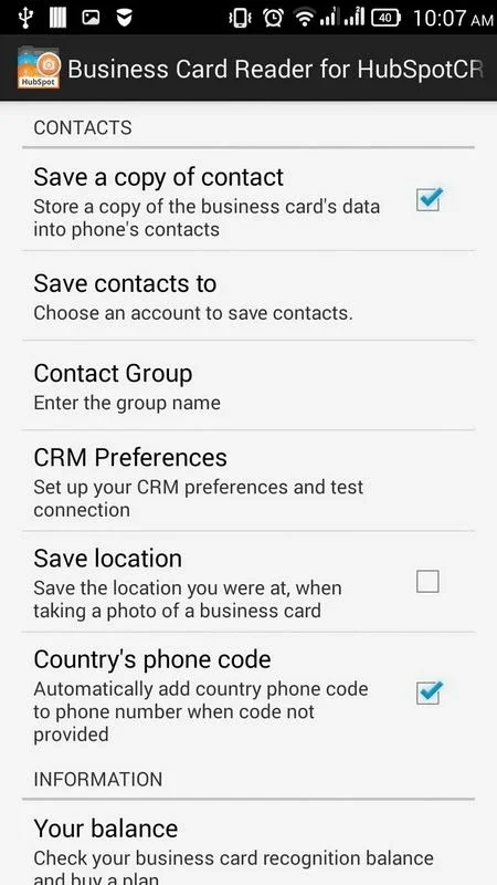 Business Card Reader for HubSpot CRM on Android - Streamline Networking