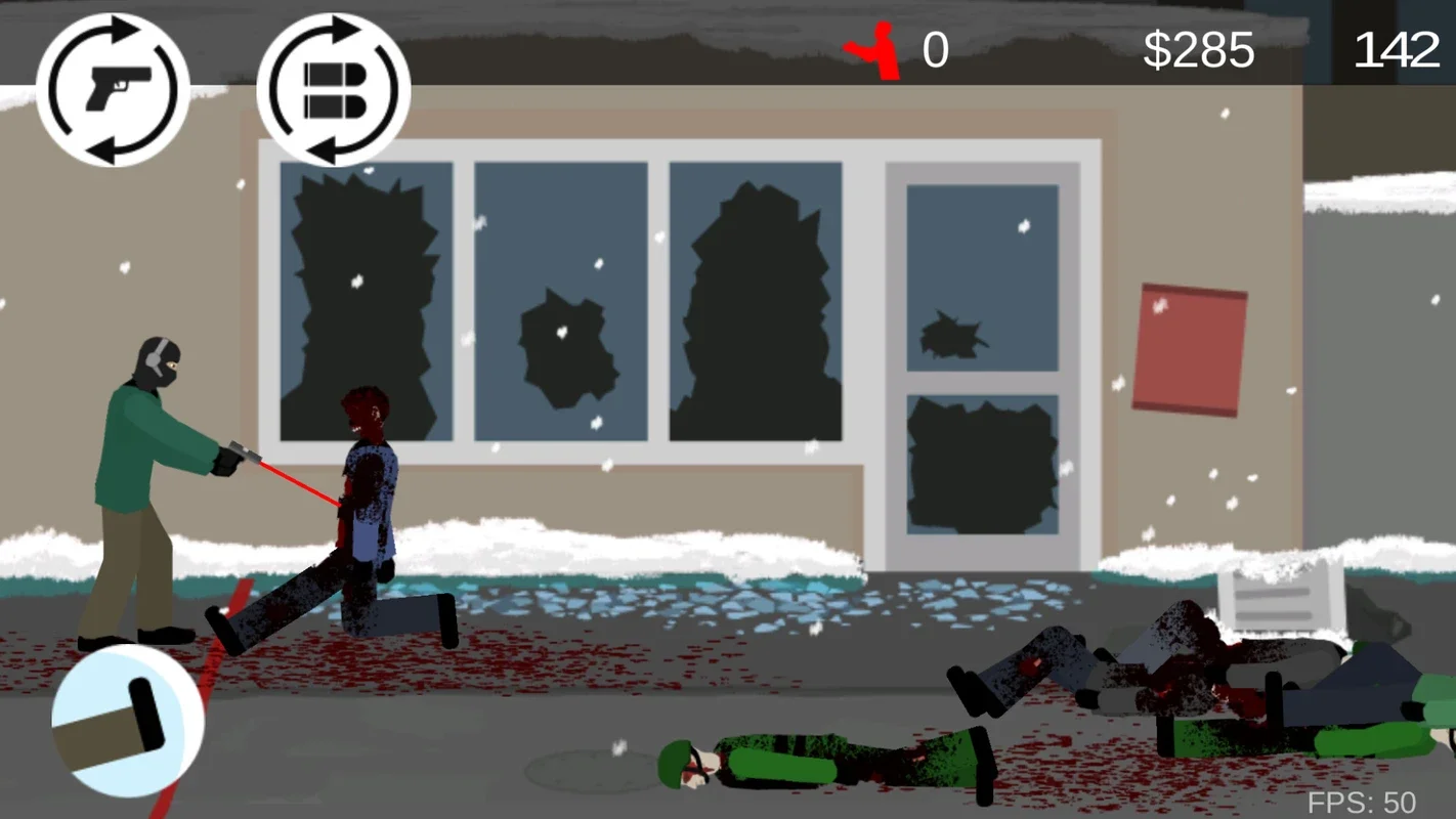 Flat Zombies: Cleanup and Defense for Android - No Download Needed