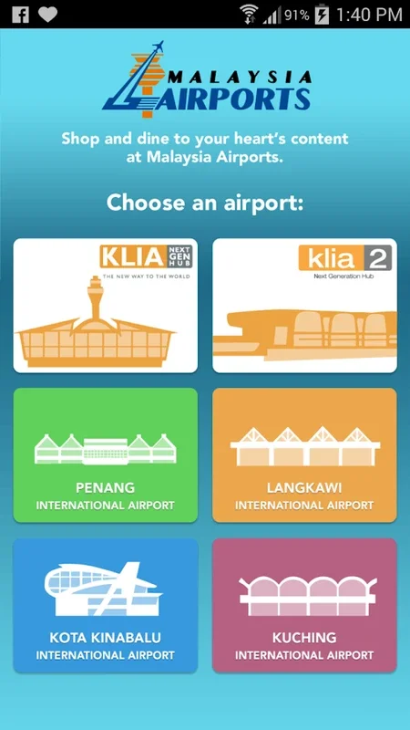 MAHB Airports for Android - Simplify Airport Travel