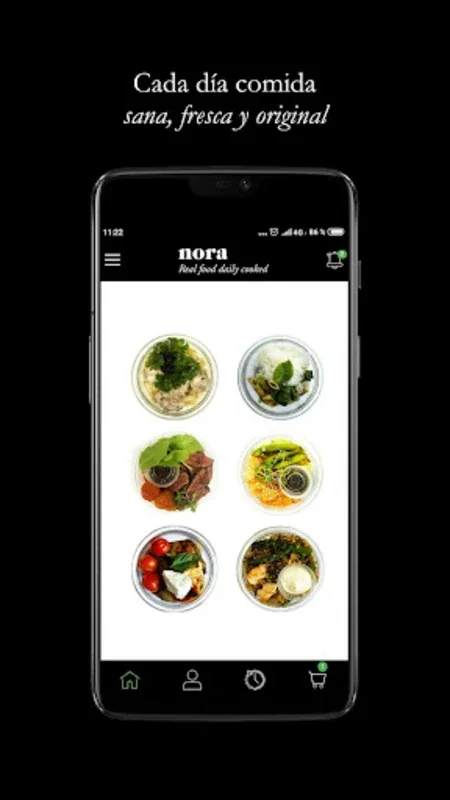 Nora - Real Food Daily Cooked for Android: Delicious & Sustainable Meals