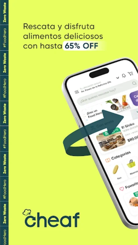 Cheaf: Android App for Discounted Groceries and Reducing Food Waste