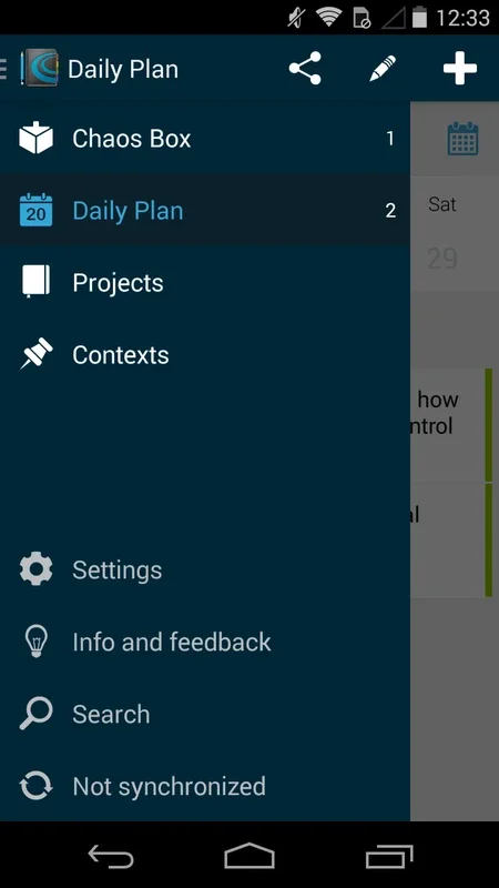 Chaos Control for Android: Boost Productivity with GTD