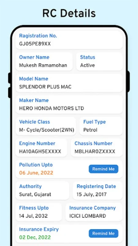 RTO Vehicle Information for Android - No Downloading Needed