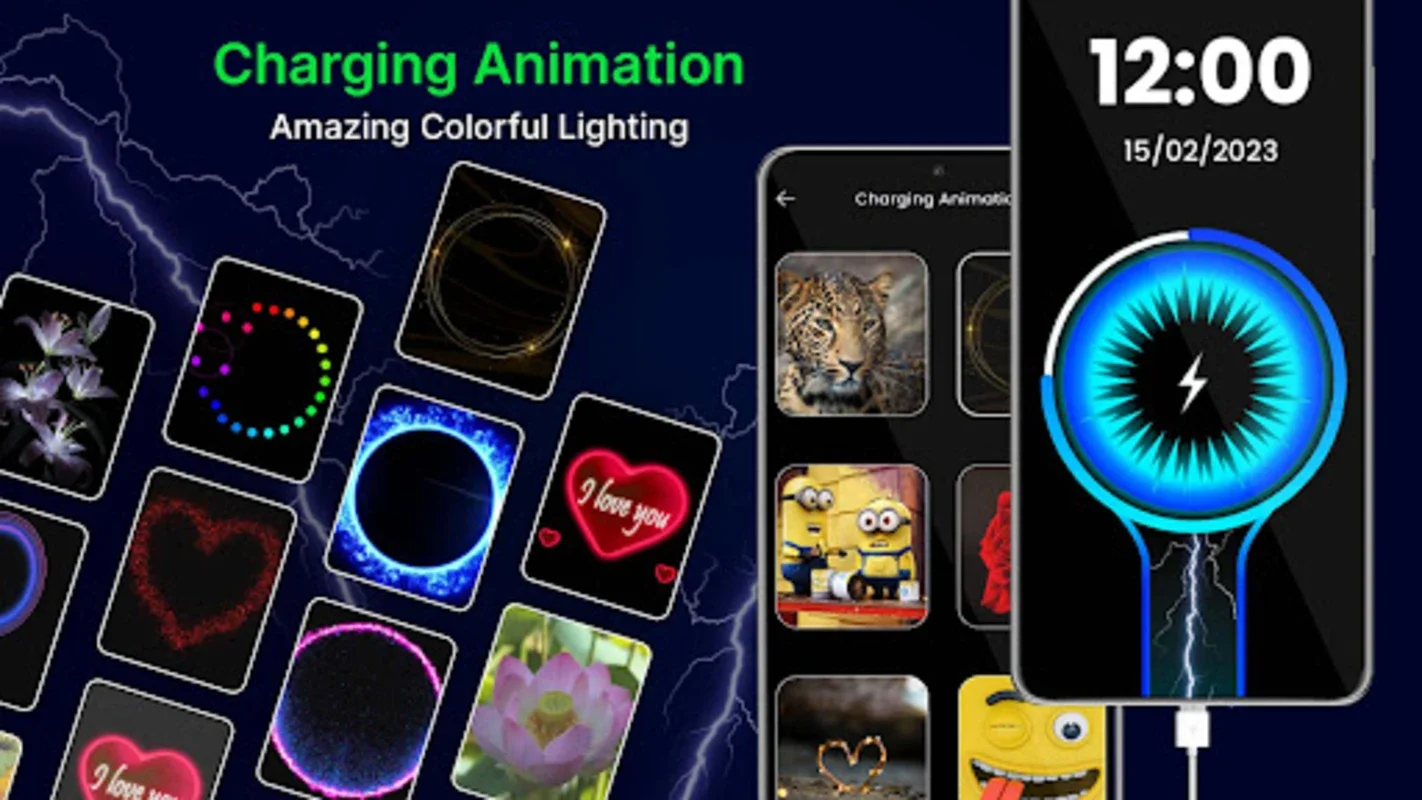 Charging Animation App for Android: Stylish Customization and Battery Monitoring