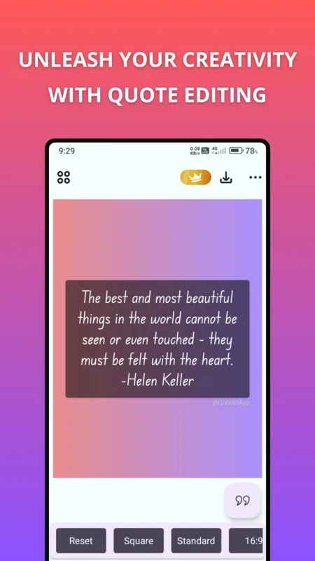 Quotes for Android - Create and Edit Quotes Easily