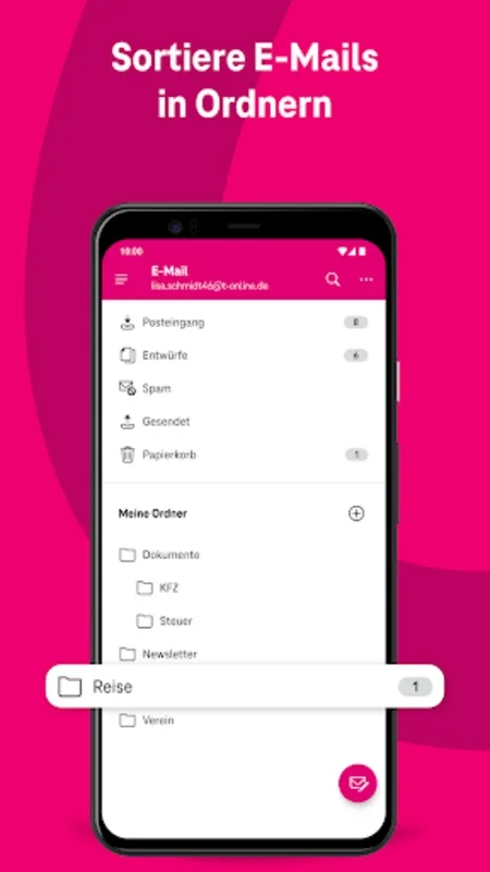 Telekom Mail for Android - Efficient Email Management