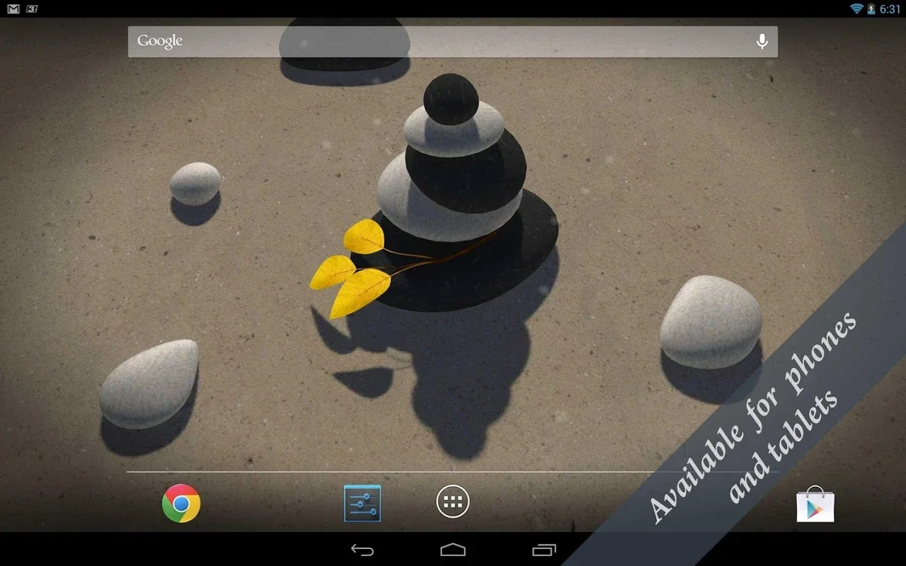 3D Zen Stones Free for Android - Customize Your Serene Garden