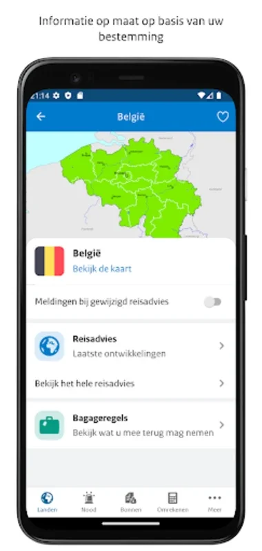 Reisapp for Android - Stay Informed with Real-Time Travel Advisories