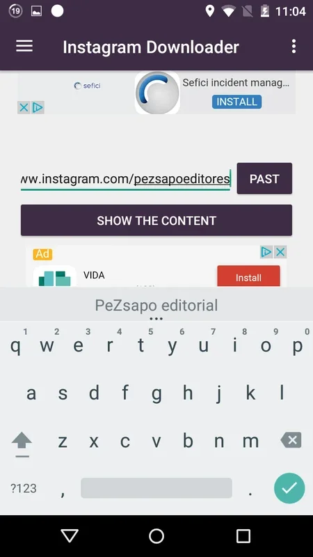 Fb insta video Download for Android - Download the APK from AppHuts