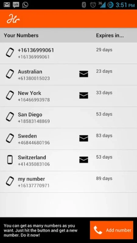 Hushed - Anonymous Calls, SMS for Android - No Downloading Required