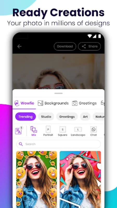 Wowfie Photos for Android - Download the APK from AppHuts