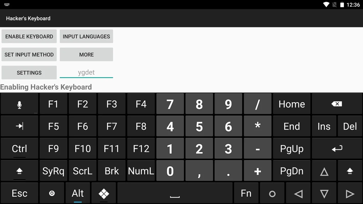 Hacker's Keyboard: Customize Your Android Keyboard Layout