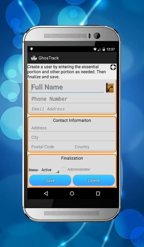 GhosTrack for Android: Accurate Tracking App