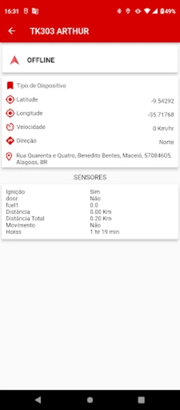 Logus Monitoramento for Android: Efficient GPS Management