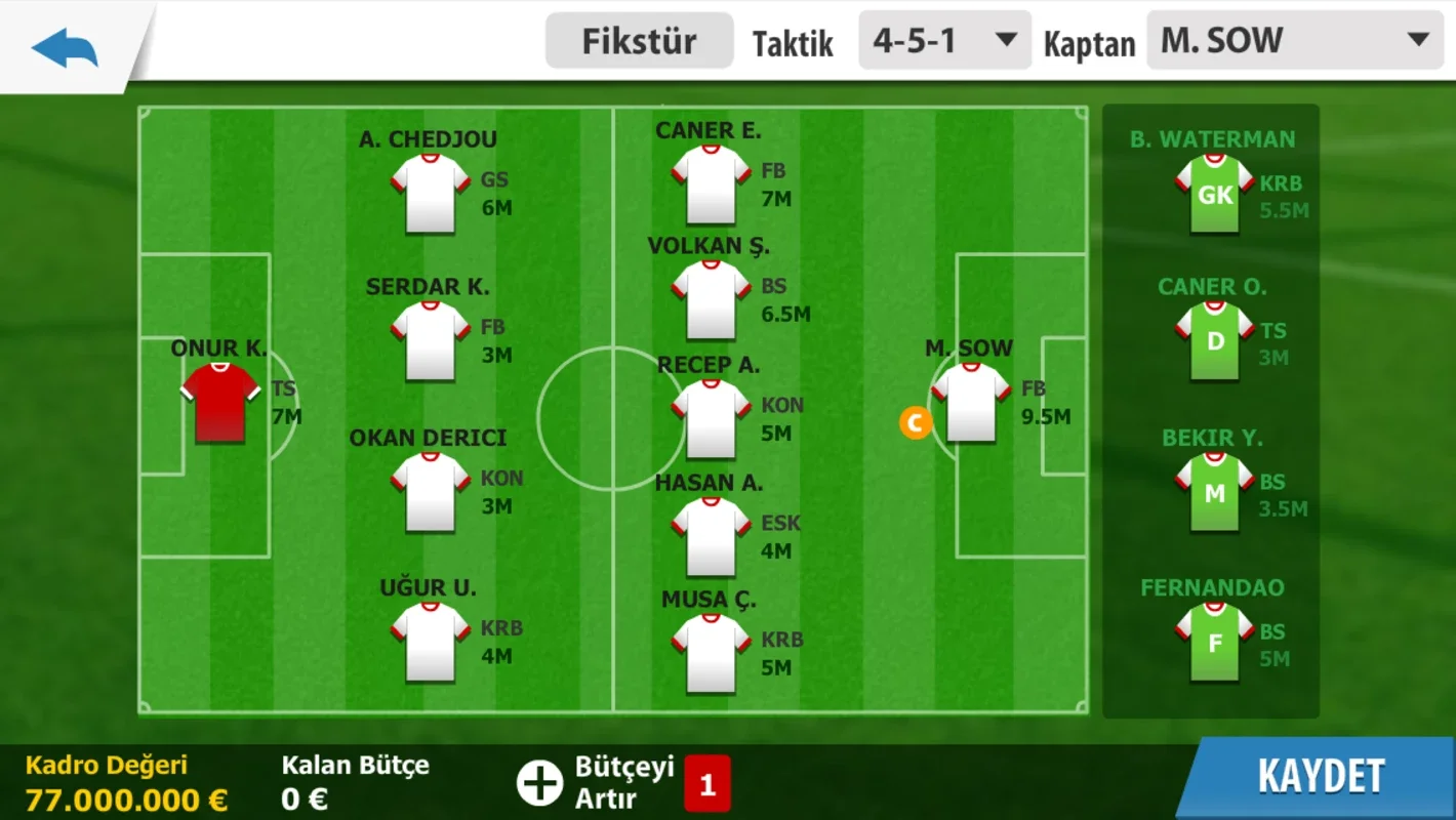 Sosyal Lig for Android - Immersive Football Management