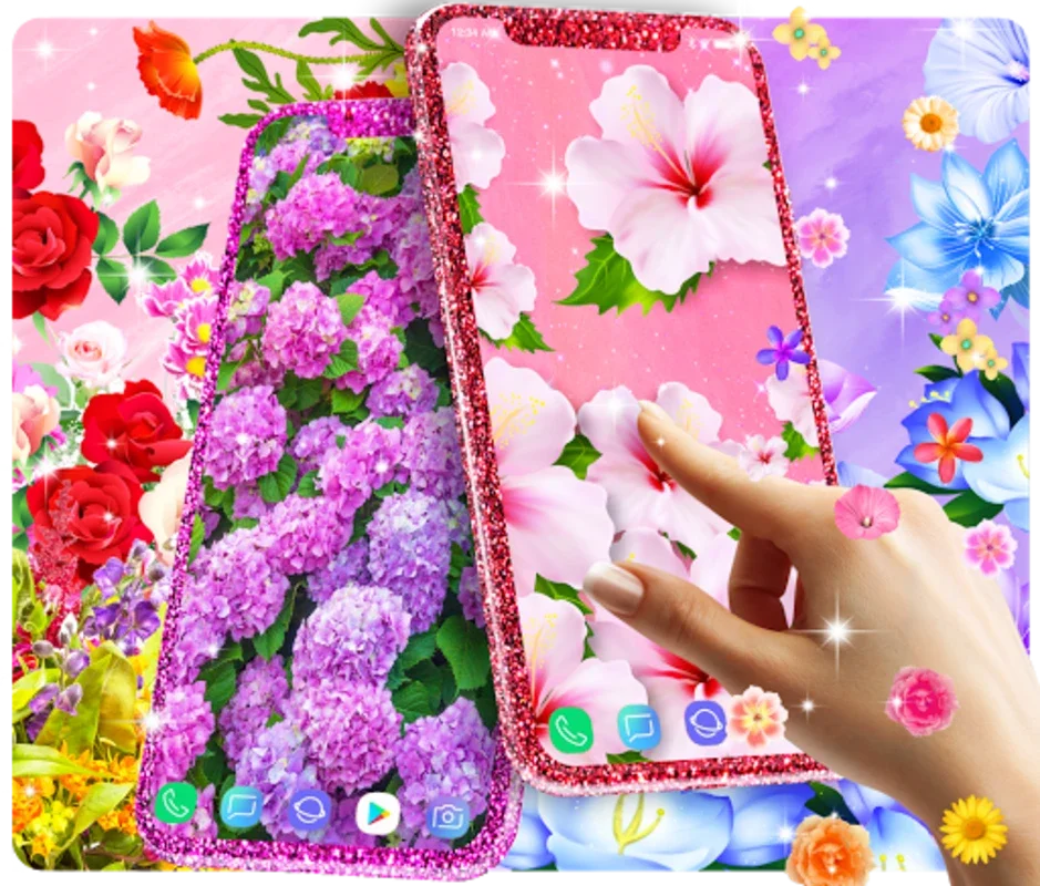 Summer Flowers Live Wallpaper for Android: Vibrant Visuals for Your Device