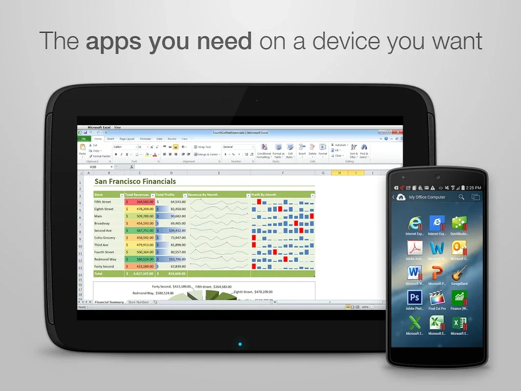 Parallels Access for Android: Seamless Remote Access