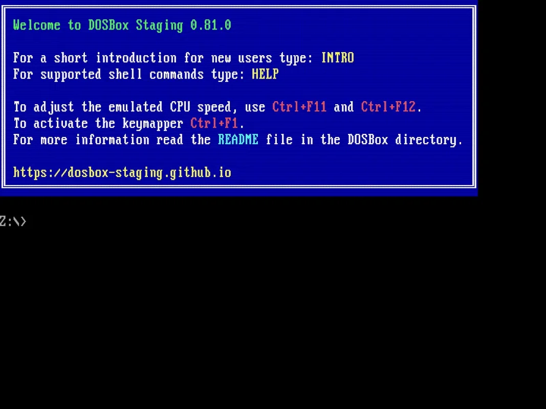 DOSBox Staging for Windows - Enhance Your Gaming Experience