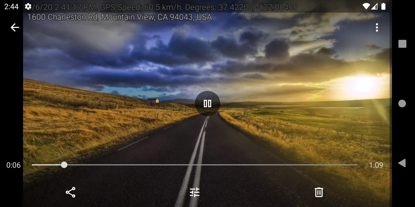 Droid Dashcam - Driving Video Recorder for Android