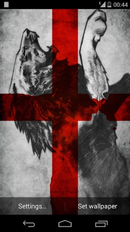 Magic Flag: England for Android - Interactive Live Wallpaper