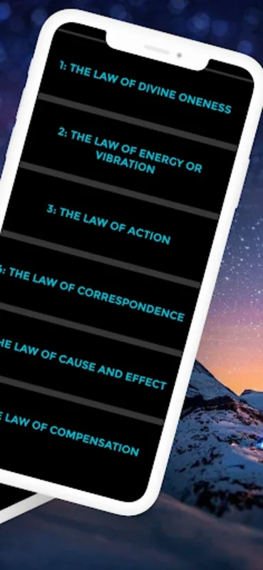 12 Secret Laws of Universe for Android - Enhance Your Life