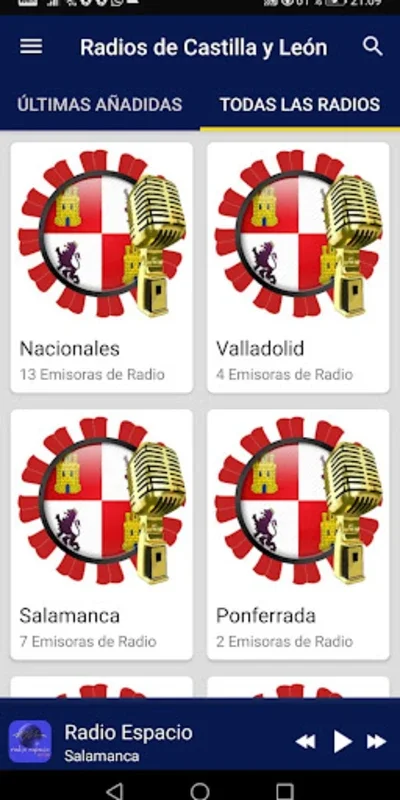 Radios de Castilla y León - Es for Android: Diverse Radio Experience