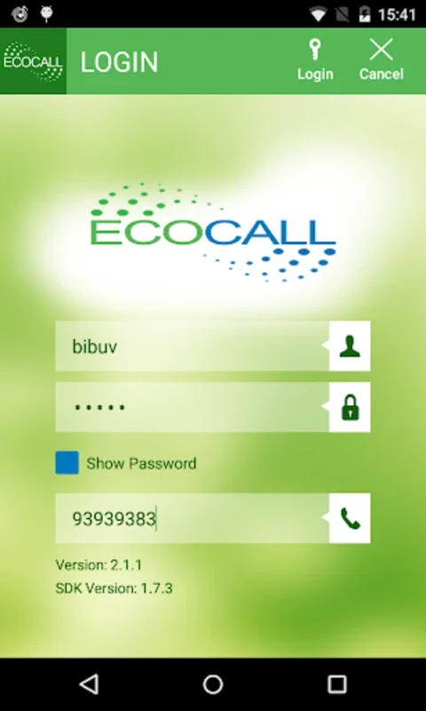 Ecocall for Android - Revolutionize Communication